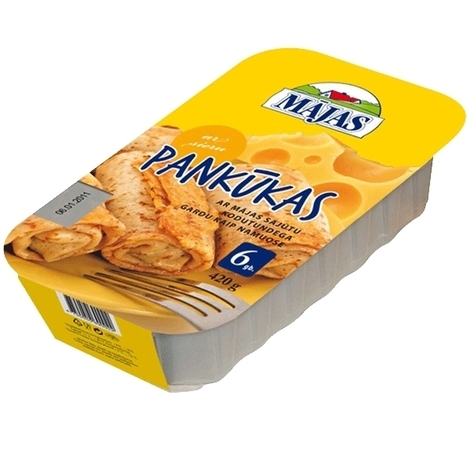 Pancakes with cheese, Mājas, 420g