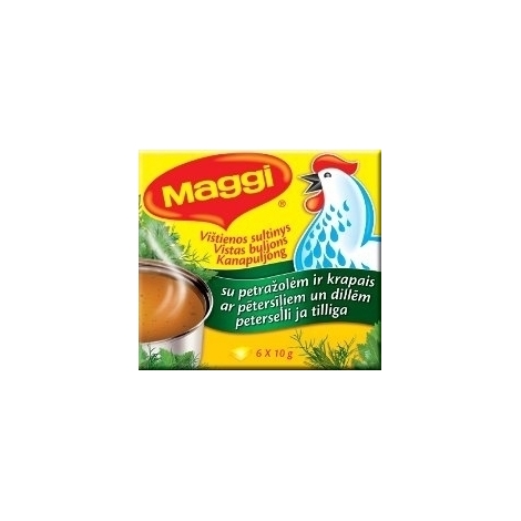 Chicken broth with parsley and dill, Maggi, 60g
