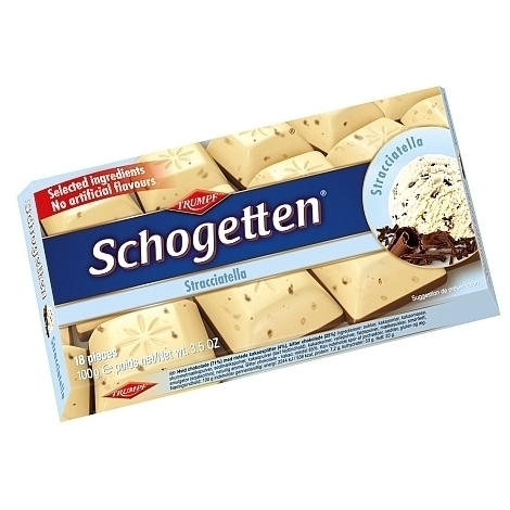 Šokolāde Schogetten stracciatella, 100g