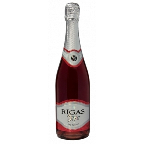 Dzirkstošais vīns, Rīgas Dīva Red Fusion, 7.5%, 0.75l