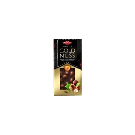 Šokolāde ar riekstiem, Gold Nuss, 100g