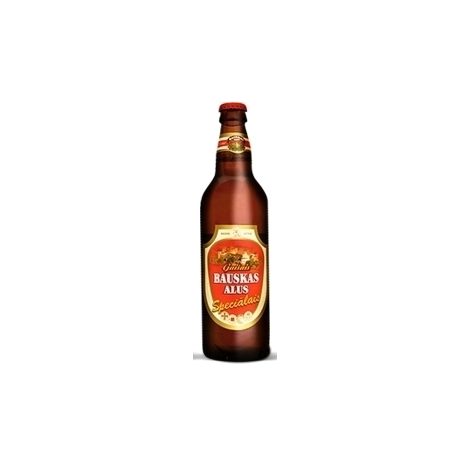 Bauskas Speciālais gaišais alus 4,8%, 0.5l