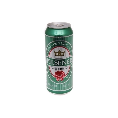 Alus speciālais gaišais skārdenē, Pilsener, 4.7%, 0.5l