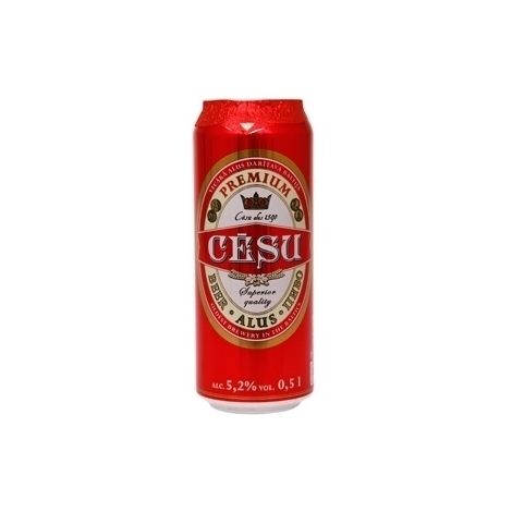 Alus, Cēsu Premium skārdenē, 5.2%, 0.5l