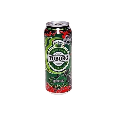Alus, Tuborg, rock edition skārdenē, 4.6%, 0.5l