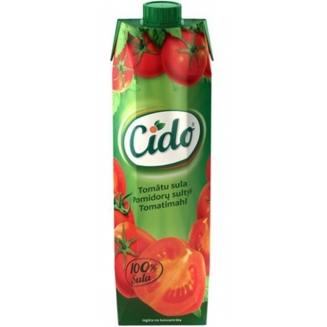 Tomato juice, Cido, 100%, 1l