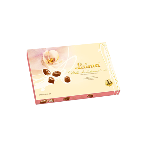Piena šokolādes asorti Riegert, Laima, 215g