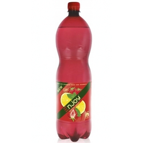 Lemon-strawberry drink Enjoy, 1.5l