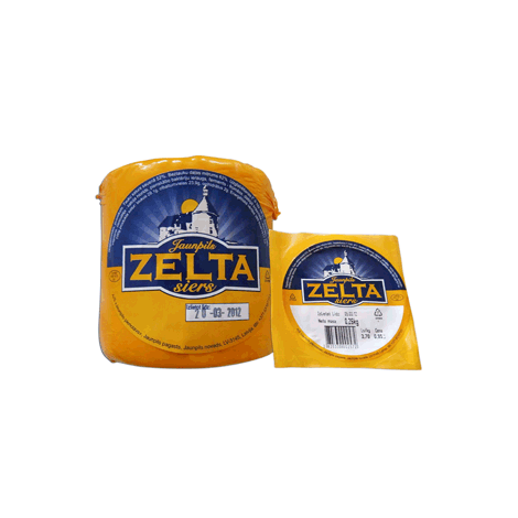 Siers Zelta, Jaunpils, 52%, 180g