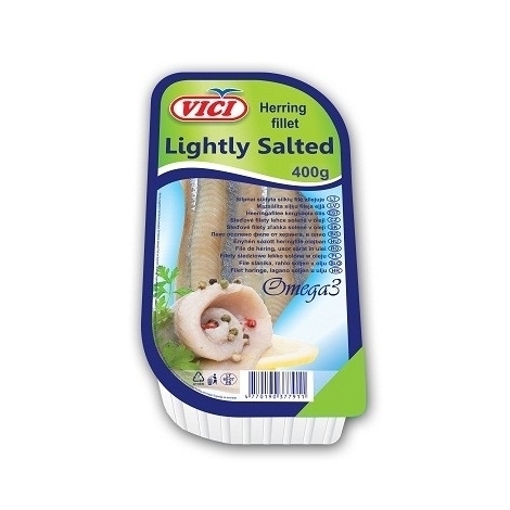 Mazsālīta siļķes fileja Viči, 400g