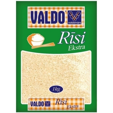 Rīsi Extra, Valdo, 1kg
