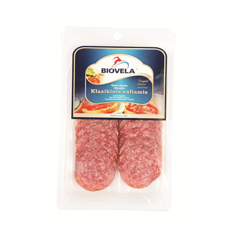 Classic salami sausage, Biovela, 110g