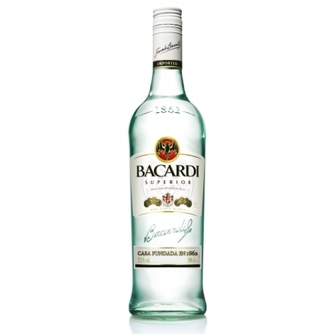 Rums Bacardi Superior 37,5%, 0.5l