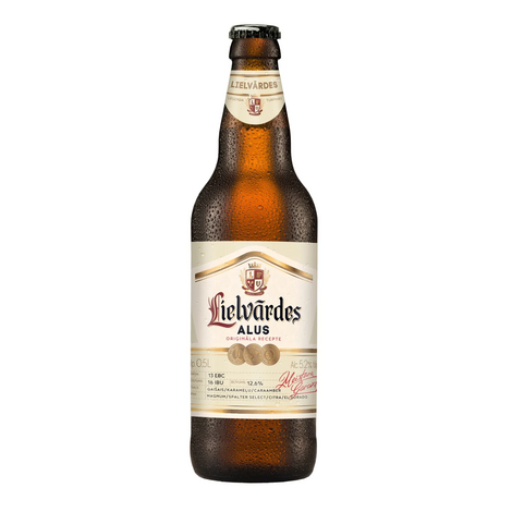 Gaišais alus Lielvārdes, 5.4%, 0.5l