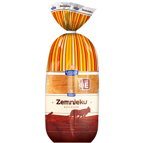 Zemnieku baltmaize, Latvijas Maiznieks, 500g