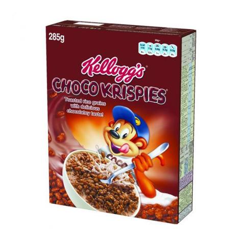 Brokastu pārslas Kelloggs Choco Krispies, 285g