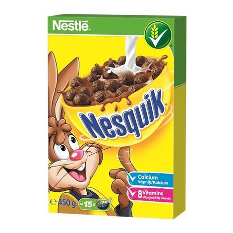 Sausās brokastis Nesquik Nestle, 450g