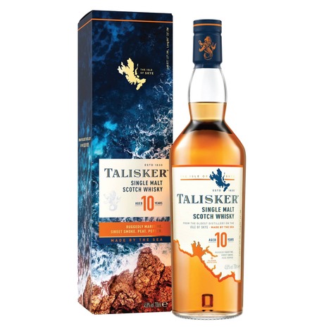 Viskijs Talisker Malt 10YO, 45,8%, 0.7l