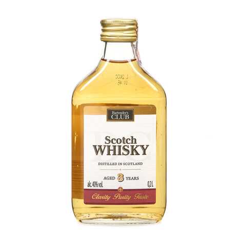 Viskijs Bartenders Club Scotch, 40%, 0.2l
