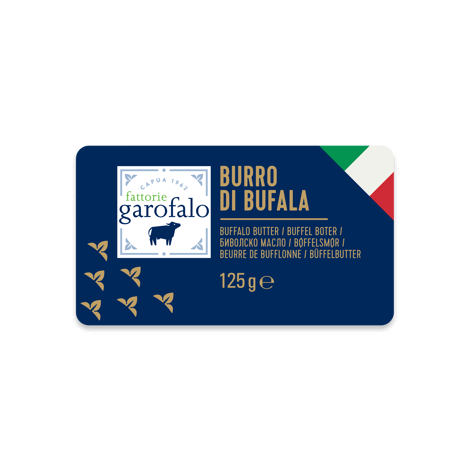 Bifeļu piena sviests FATTORIE GAROFALO, 82%, 125g