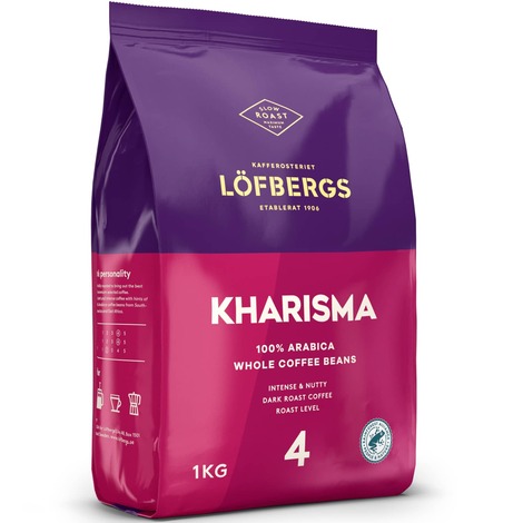 Kafijas pupiņas Lofbergs Kharisma, 1kg