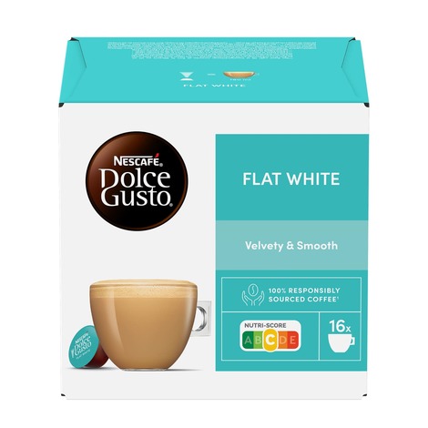 Kafijas kap. Dolce Gusto Flat White, 187.2g