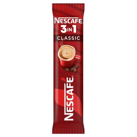 Šķīstošais kafijas dzēriens Nescafe Classic, 16.5g