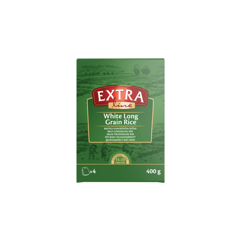 Rīsi EXTRA LINE 4x100g, 400g