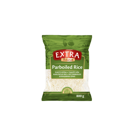 Rīsi EXTRA LINE tvaicēti, 800g