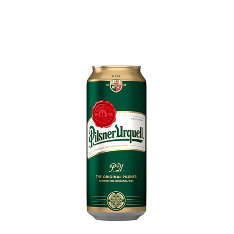Alus Pilsner Urquell bundžiņa, 4.4%, 0.5l