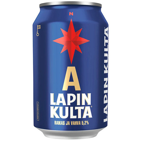 Alus Lapin Kulta, 5.2%, 0.33l
