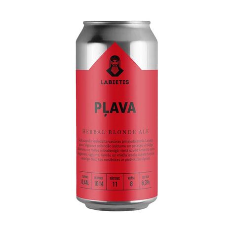 Alus Labietis Pļava skārdenē 6.3%, 0.44l