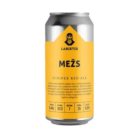 Alus Labietis Mežs skārdenē 5.5%, 0.44l