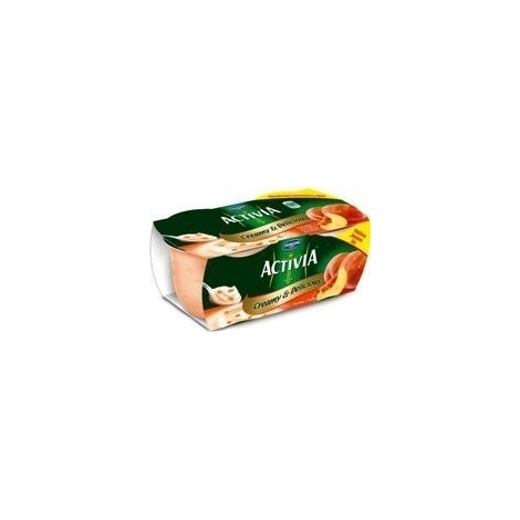Jogurts, Activia Creamy, persiku, 4x120g, 240g