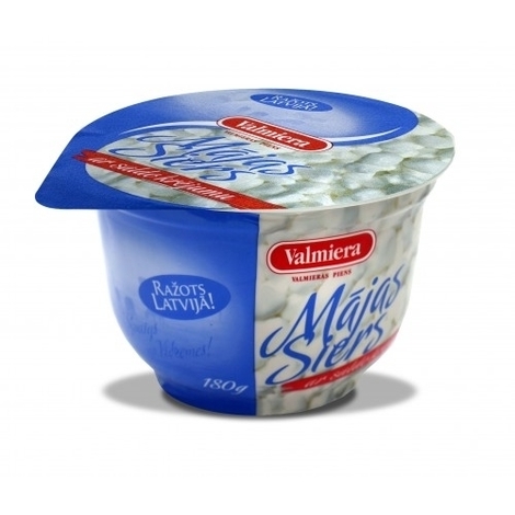 Mājas siers ar saldo krējumu, Valmieras piens, 180g