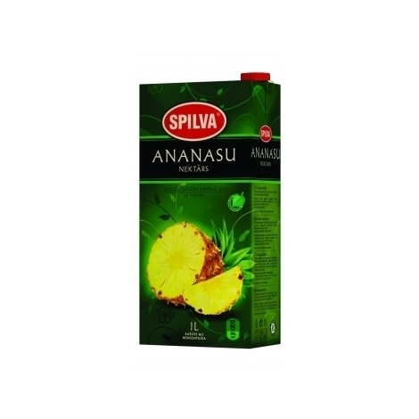 Ananāsu nektārs Spilva, 1l