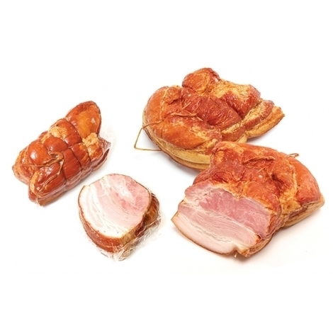 Smoked pork breast without rib, GPU Nākotne, 1kg