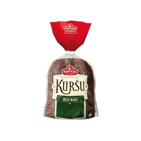 Seed bread Kursu, Hanzas maiznica, 380g