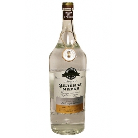 Zeljonaja marka, white, 40%, 0.5l