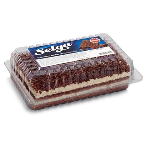 Selga biscuit cake with chocolate Staburadze, 550g