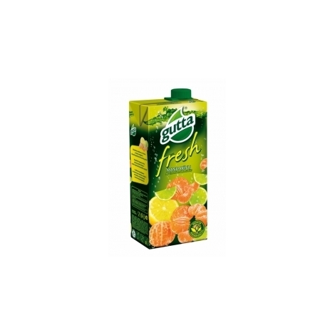 Tangerine drink with lemon-lime flavor, Gutta Fresh, 2l