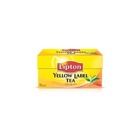 Melnā tēja Lipton 50 pac., 100g