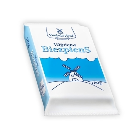 Vājpiena biezpiens, Limbažu piens, 180g