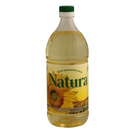 Saulespuķu eļļa Natura, 1l