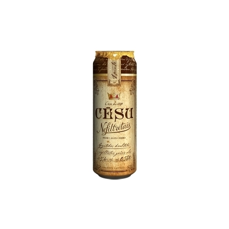 Cēsu Nefiltrētais alus Pinte skārdenē, 5,4%, 568ml