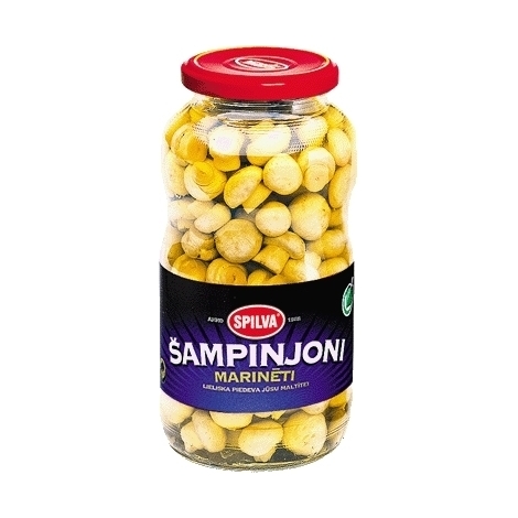 Marinēti šampinjoni, Spilva, 320ml