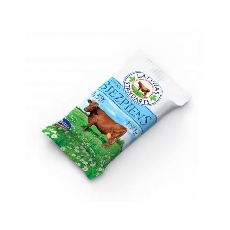 Vājpiena biezpiens, Latvijas standarts, 0,5%, 180g