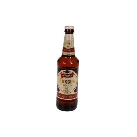 Light beer Aldaris Luksus 5,2%, 0.5l