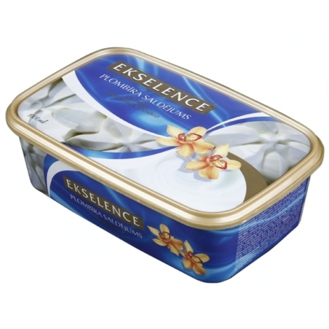 Plombīra saldējums, Ekselence, 1l